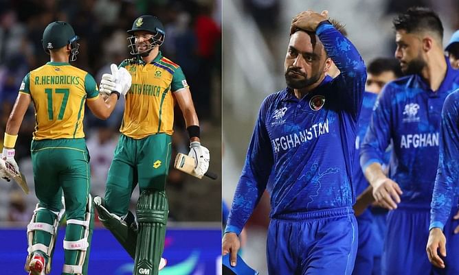 SA vs AFG सेमीफाइनल मैच में बने 10 बड़े रिकॉर्ड, अफगानिस्तान के नाम शर्मनाक आंकड़ा दर्ज, वर्ल्ड कप इतिहास में पहली बार हुआ बड़ा कारनामा