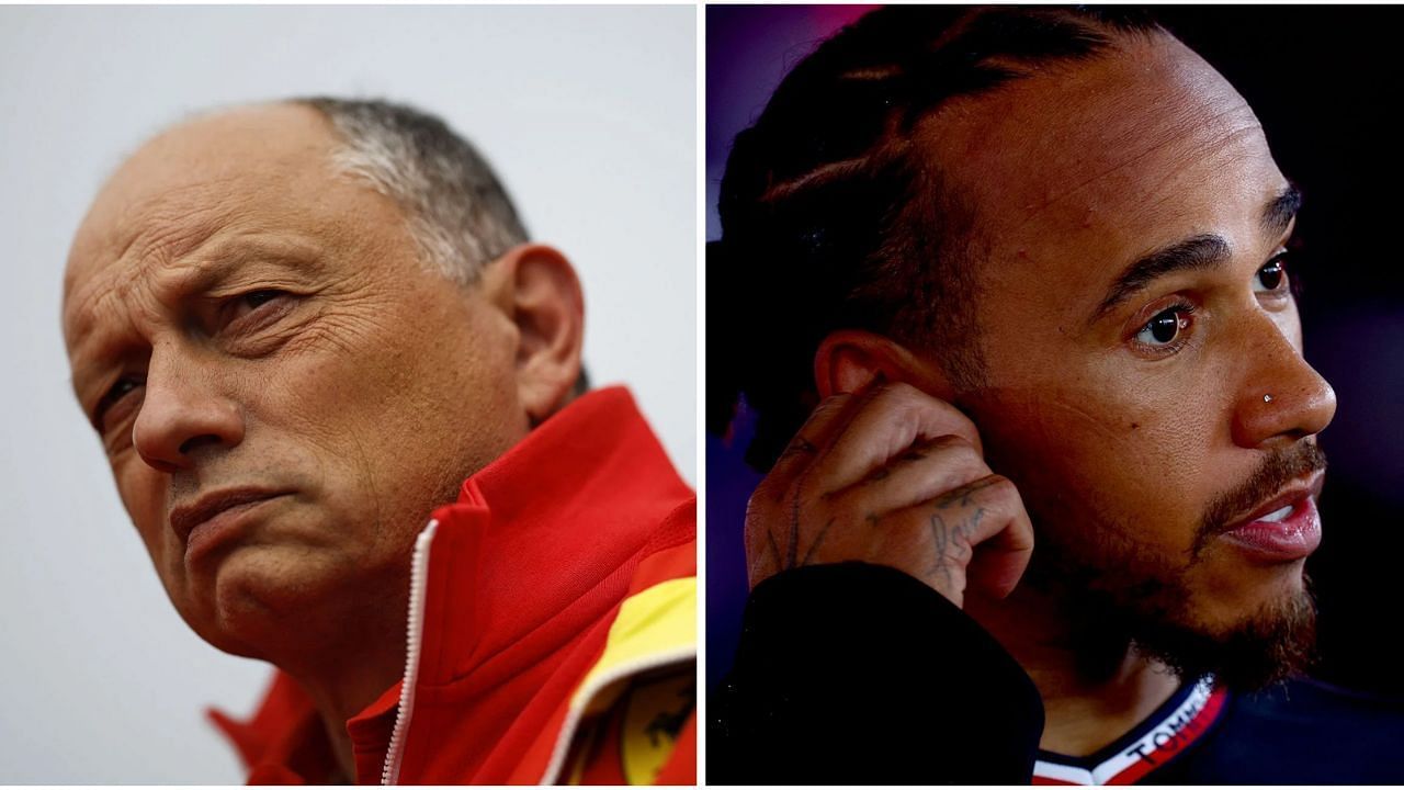 Ferrari team principal Frederic Vasseur unimpressed with claims of Lewis Hamilton