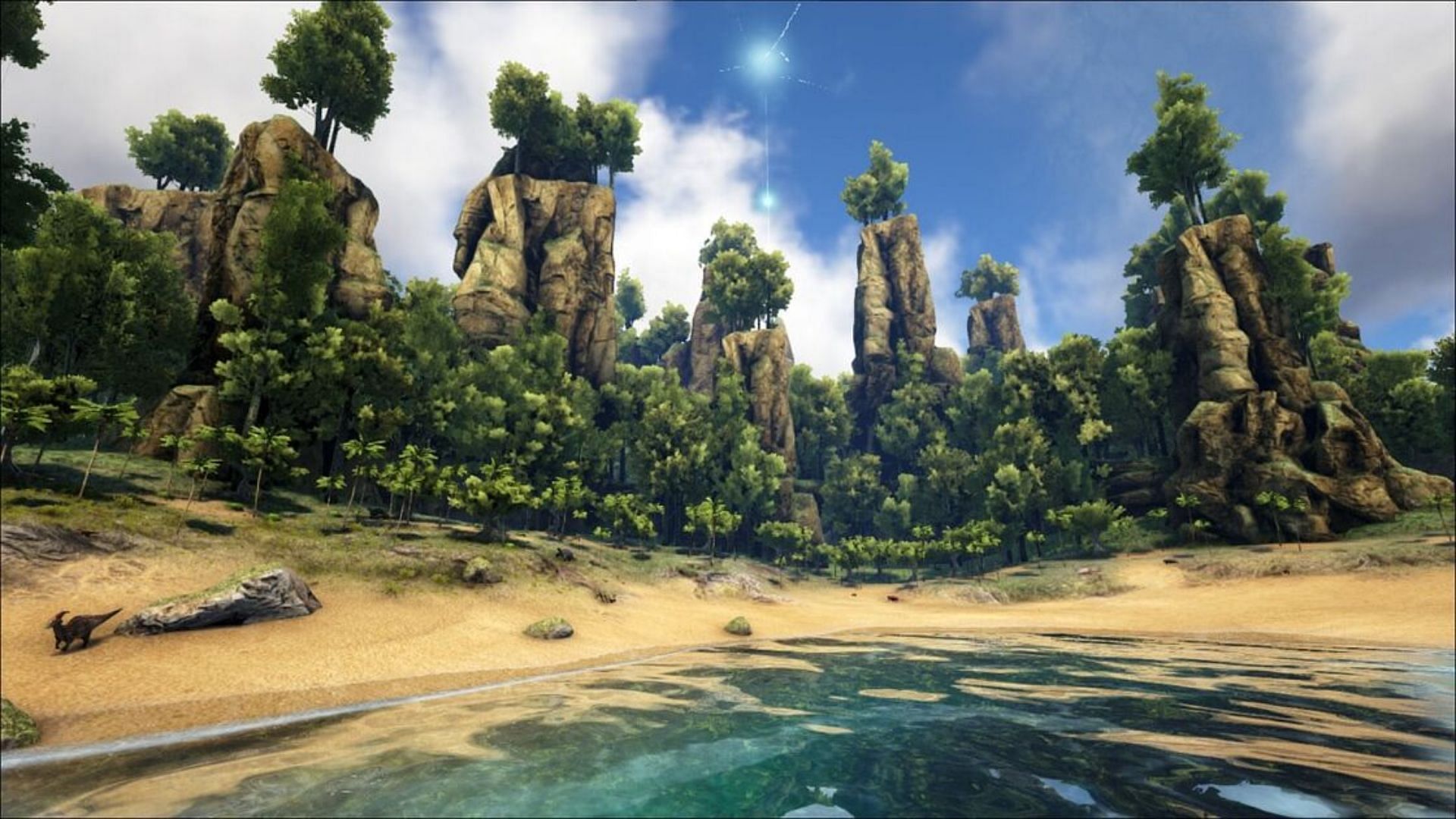 Jungles north in Ark Survival Ascended The Center (Image via Studio Wildcard)