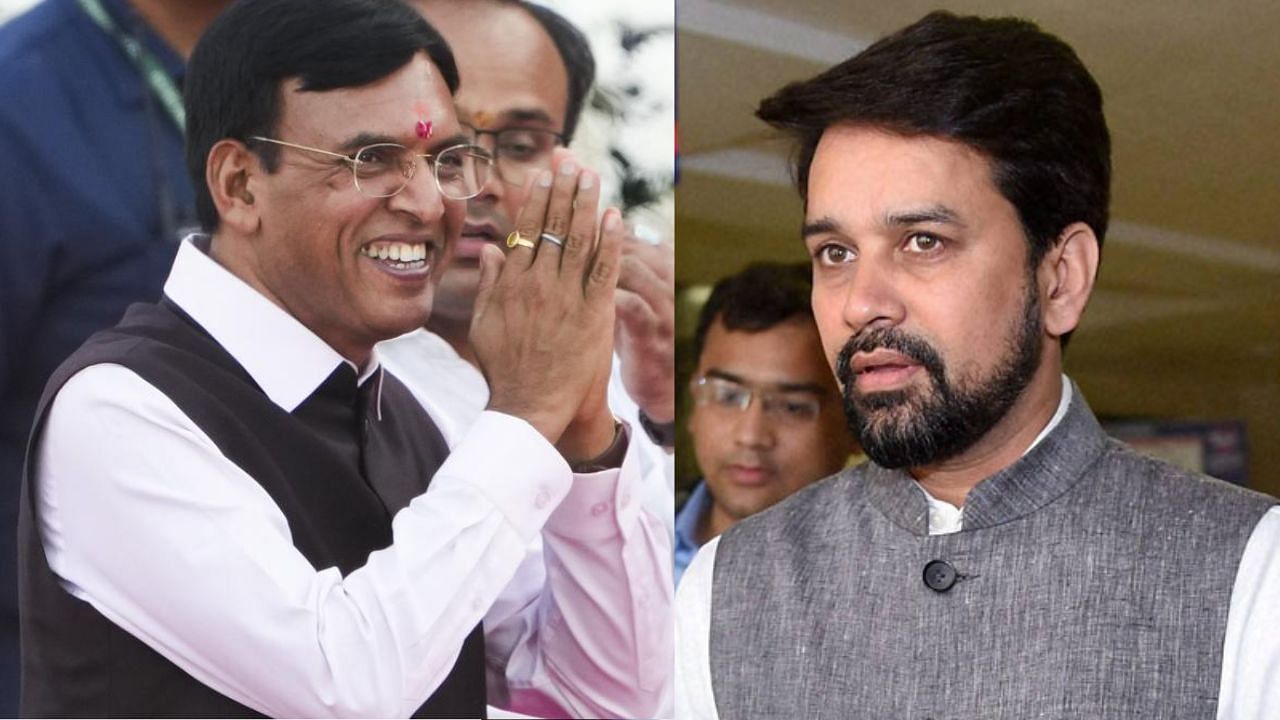 मनसुख मंडाविया बने नए खेल मंत्री (Photo: PTI and One India)