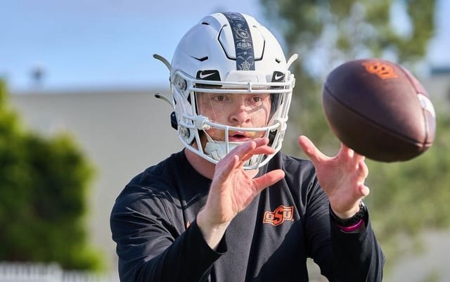 What is Alan Bowman 40-time?