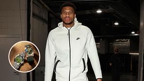 Giannis Antetokounmpo and Breitling collaborate on a limited $24,495 chronometer showcasing the Bucks superstar's personal sense of style