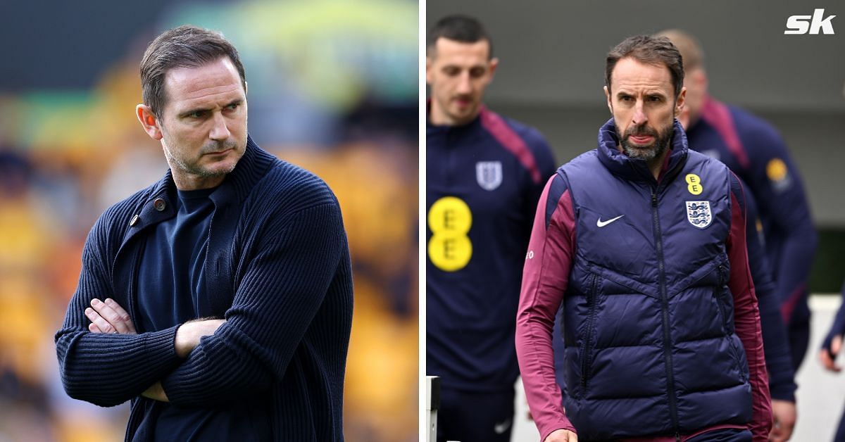 Frank Lampard (left) and Gareth Southgate