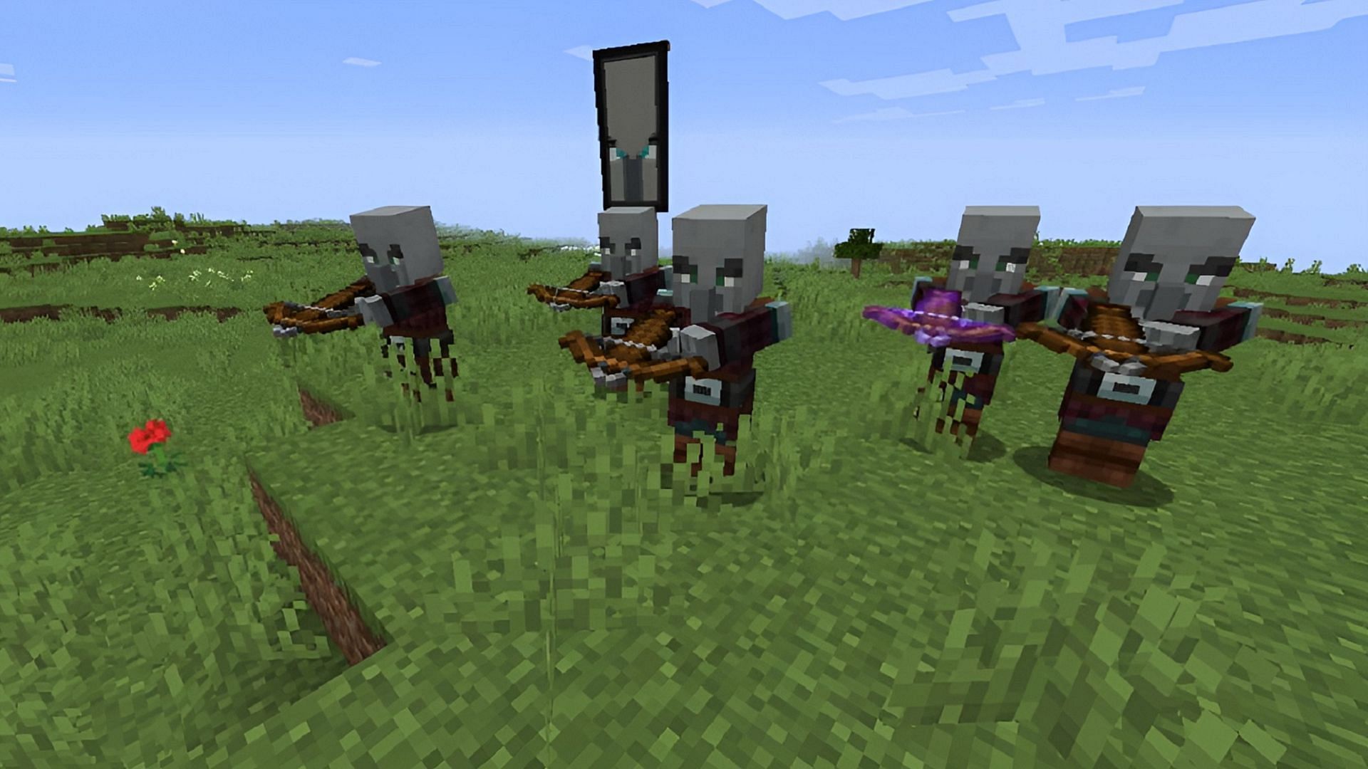 Progressing Minecraft worlds beyond five days allows more opportunities for ominous trials (Image via Mojang)