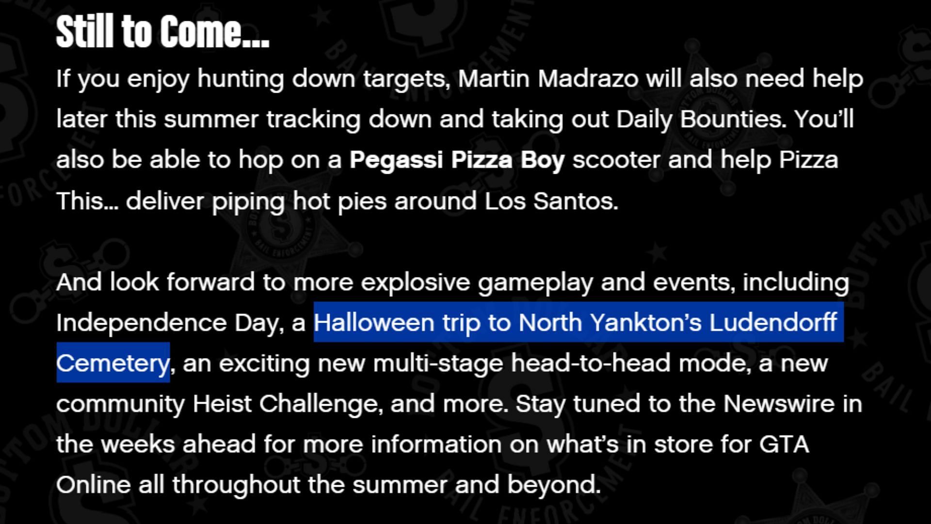 New Halloween content will soon roll out for the game (Image via Rockstar Games)