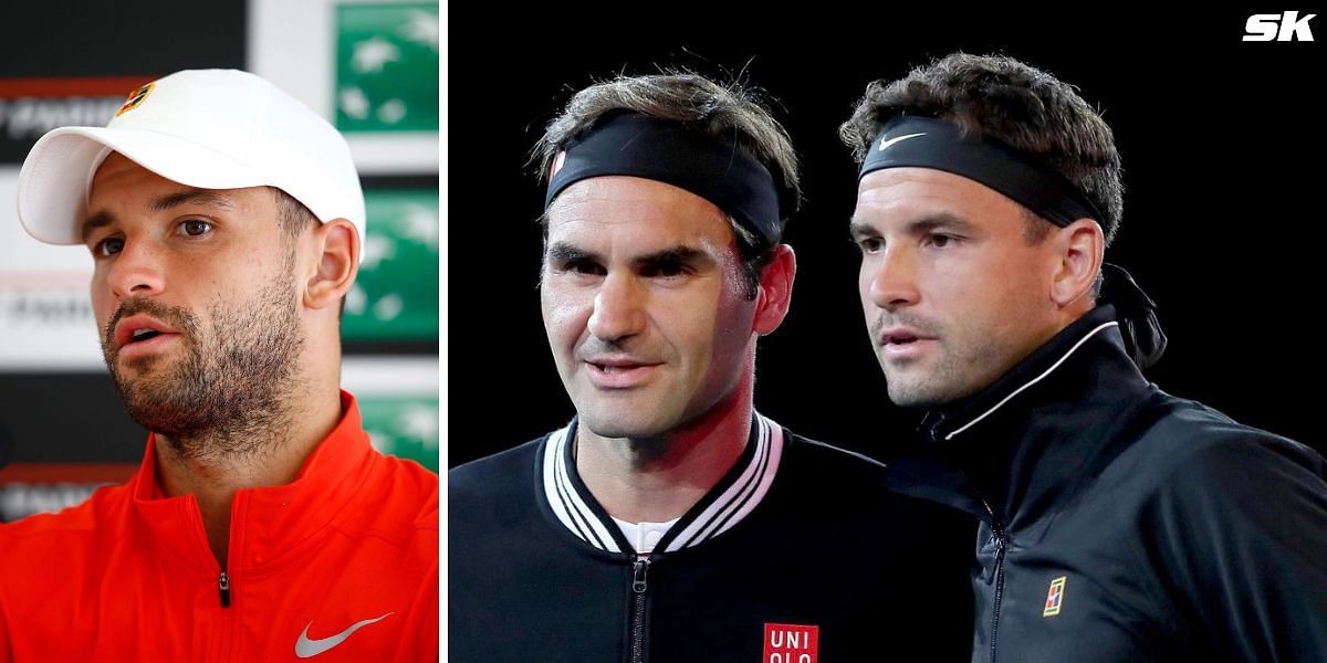 Grigor Dimitrov came clean on his feelings about being compared to Roger Federer once (Source: Getty)