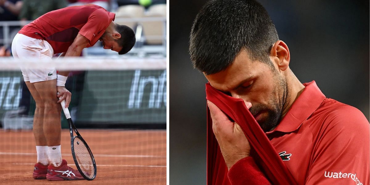 Novak Djokovic has pulled out of his French Open 2024 quarterfinal (Image Source: Getty)