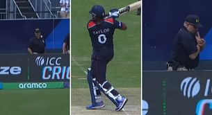 [Watch] Steven Taylor’s 6 hits New York security guard during IND vs USA 2024 T20 World Cup match