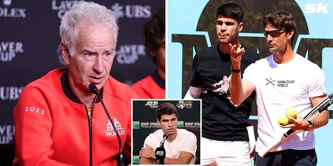 "I need him in the box" - Carlos Alcaraz on coach Juan Carlos Ferrero's valuable advice at French Open amid John McEnroe's criticism of his chatter