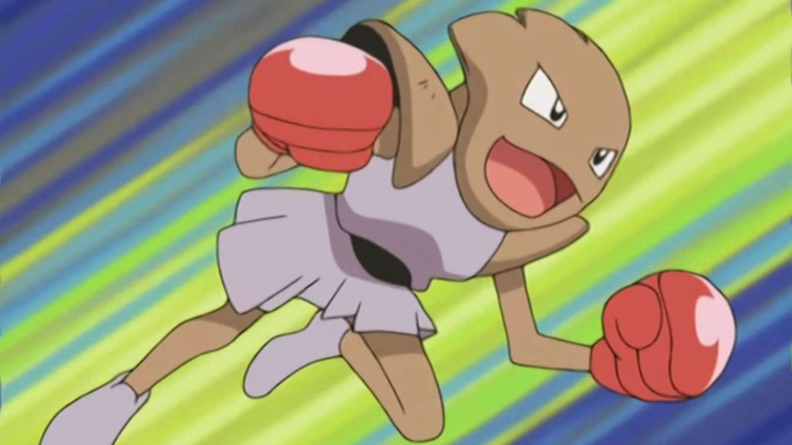 Hitmonchan (Image via OLM, Inc.)