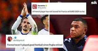 “France haven’t played good football since Pogba retired” - X reacts to disappointing Les Bleus display in 0-0 draw v Netherlands
