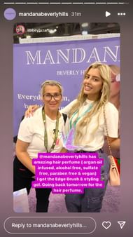 Mandana Beverly Hills IG handle