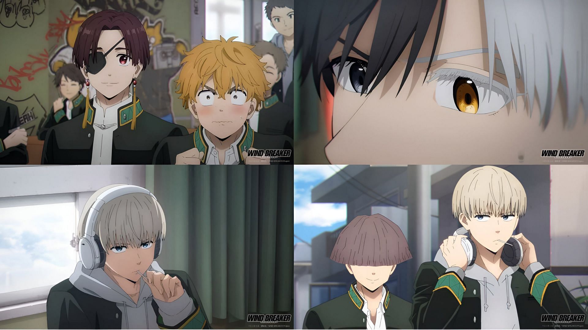 The preview images for episode 12 (Image via CloverWorks)