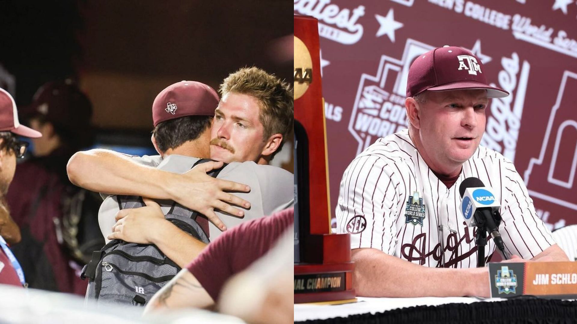 Jim Schlossnagle is now the Texas HC? Yeah, really/ Photos from Texas A&amp;M University