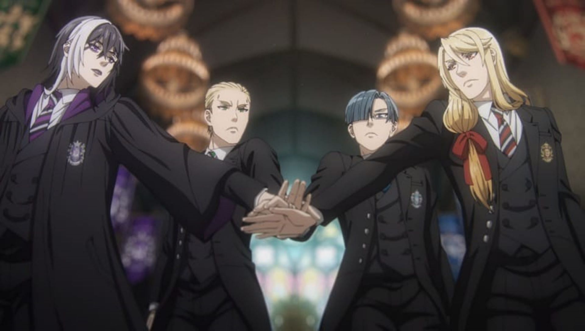 Redmond and the other three Prefects (Image via Cloverworks)