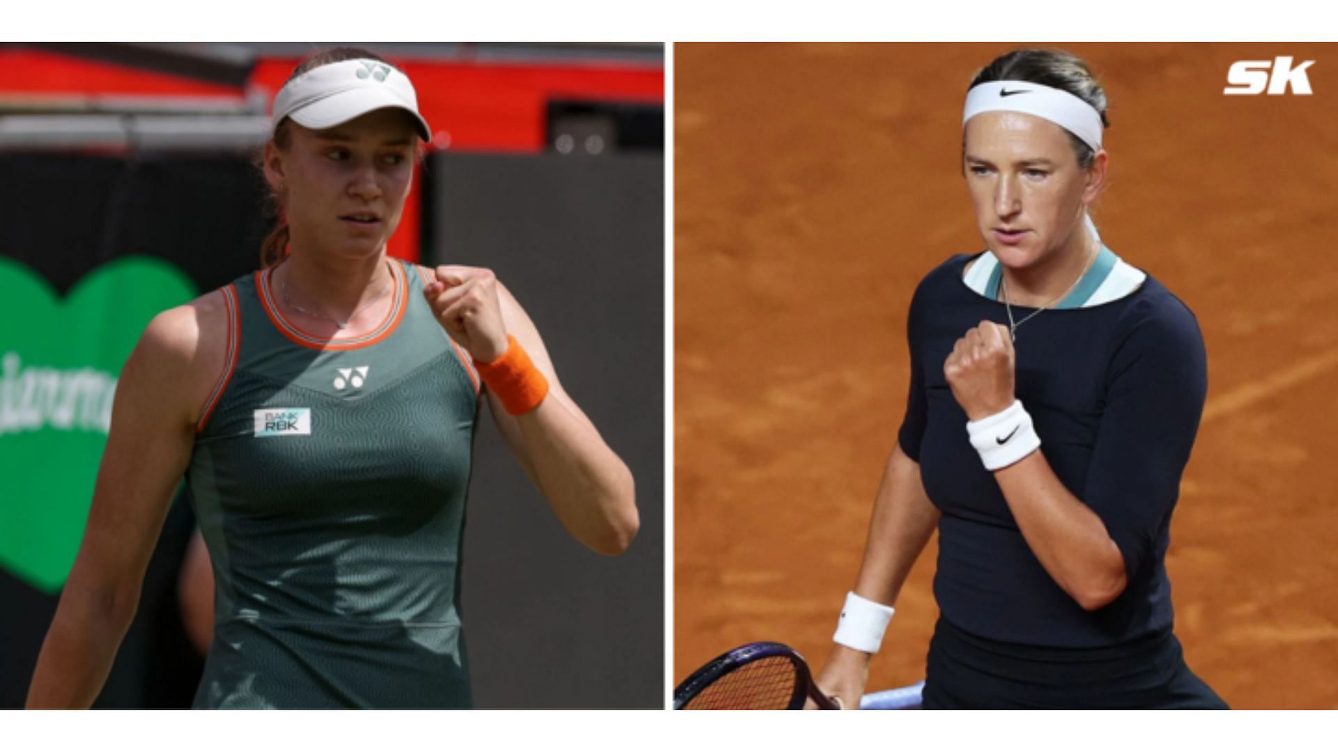 Elena Rybakina vs Victoria Azarenka, 2024 ecotrans Open QF (Picture: Getty) 