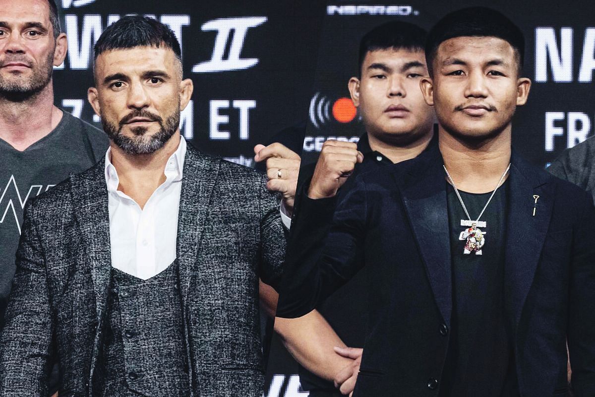 Denis Puric and Rodtang Jitmuangnon - Photo by ONE Championship