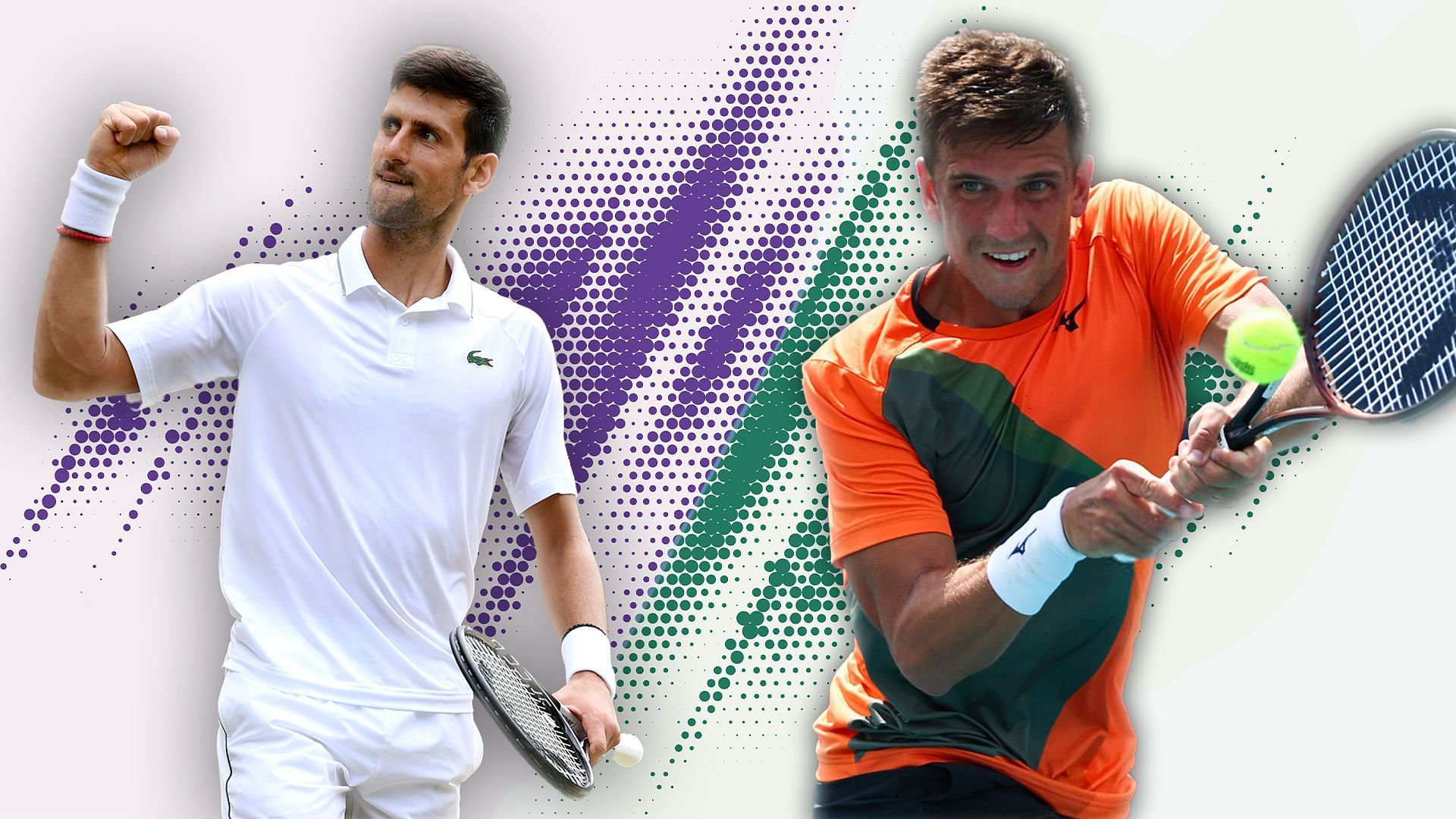 Novak Djokovic vs Vit Kopriva is one of the first-round matches at the 2024 Wimbledon. (Photos: Getty)