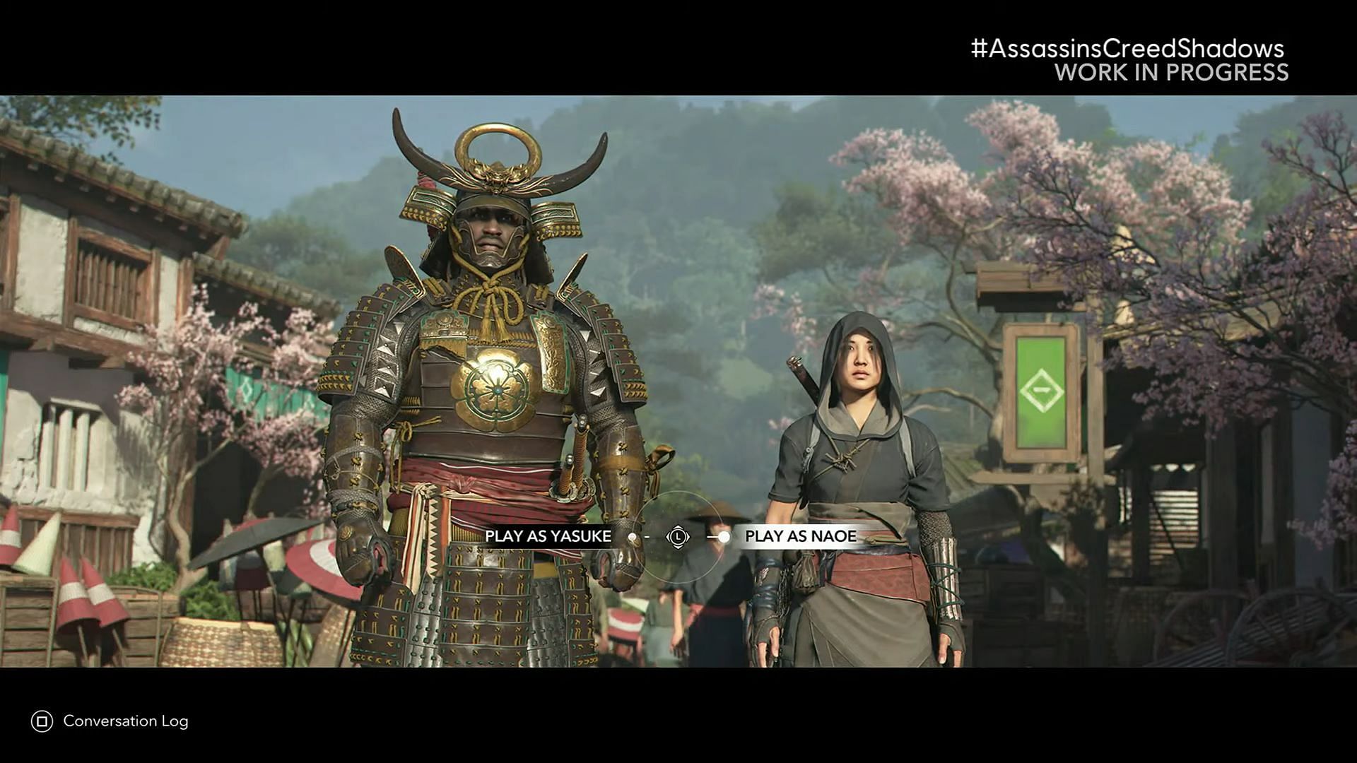 You can choose to play as Naoe or Yasuke for these missions (Image via Ubisoft)