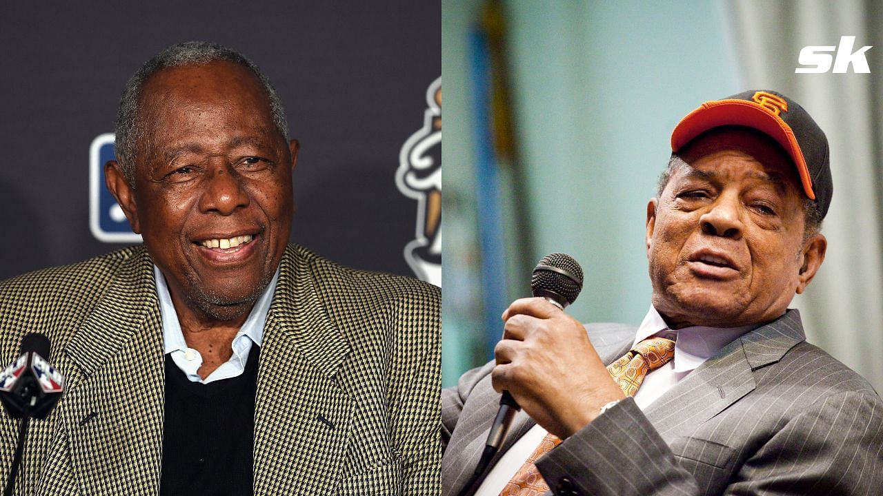 When Hank Aaron shot down talk of tension with Willie Mays (Getty)