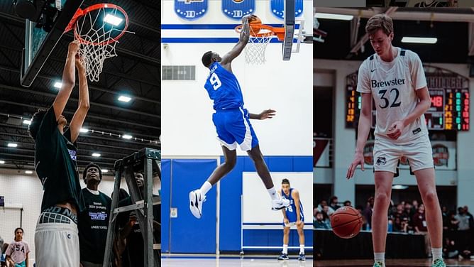 5 tallest men's college basketball freshmen entering 2024-25 season ft. Olivier Rioux