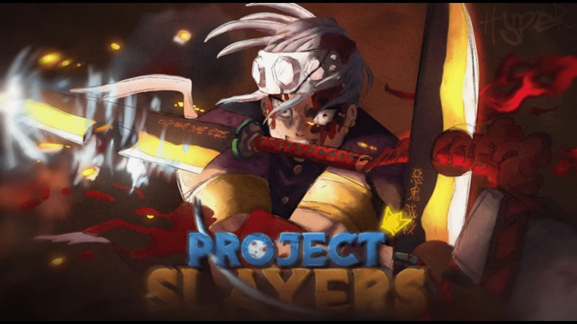 Official cover for Project Slayers (Image via Roblox)