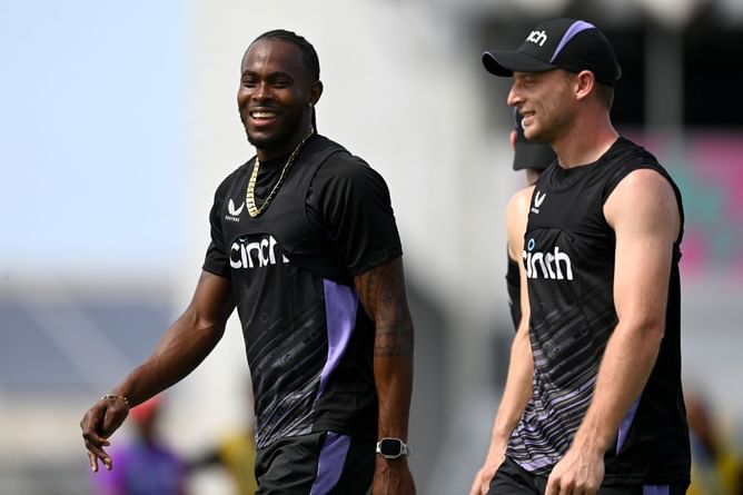 "Jofra was asleep on a bench" - Jos Buttler recalls hilarious scenes in Antigua amid inclement weather ahead of T20 World Cup 2024 match vs Namibia