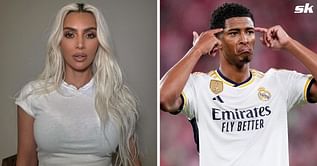 “Following Ronaldo’s footsteps” “Oh hell nah” - Fans react as Jude Bellingham is announced as the face of Kim Kardashian’s brand SKIMS