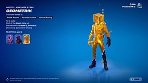 How to get Geometrik skin in Fortnite