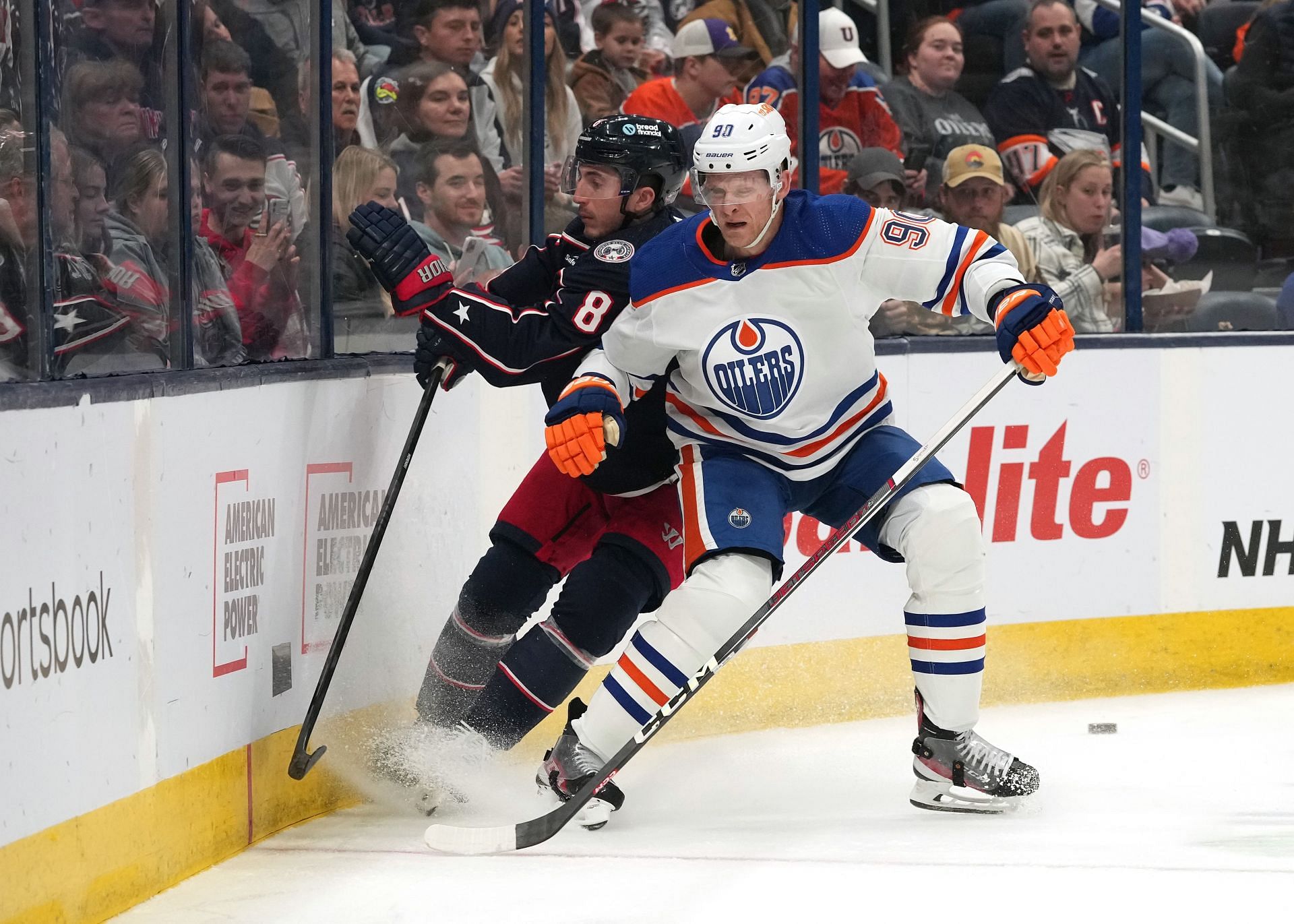 Edmonton Oilers v Columbus Blue Jackets