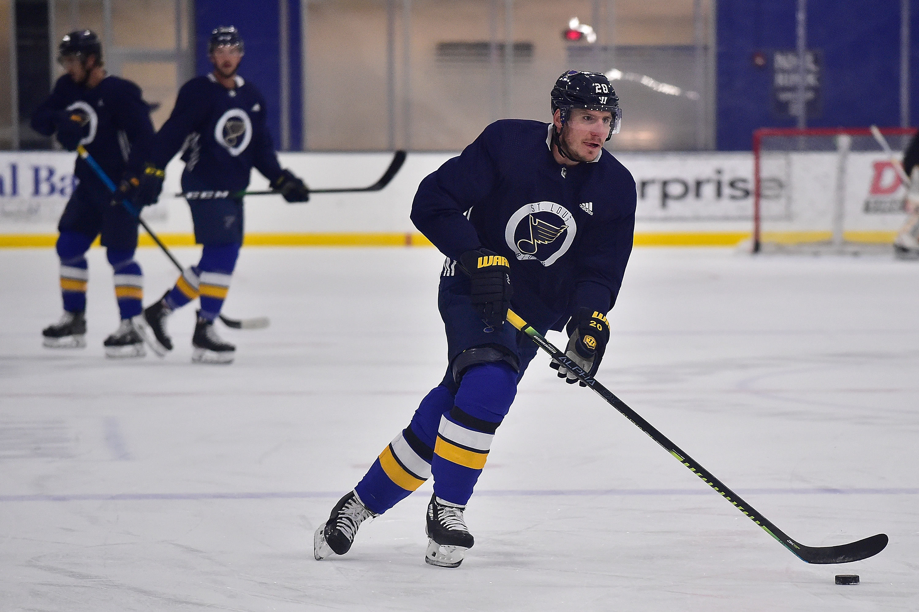 NHL: St. Louis Blues-Workouts