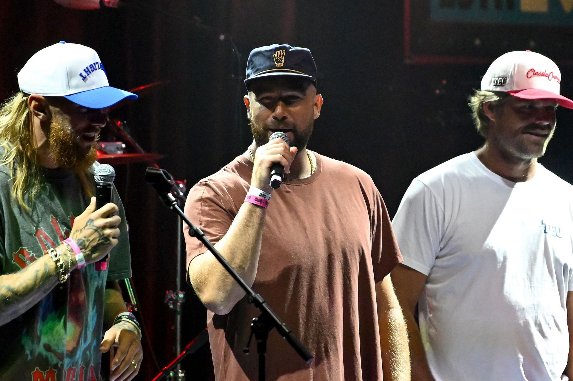 Travis Kelce at Tight Ends &amp; Friends Concert