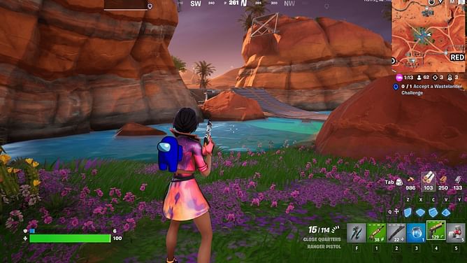 Where to find Oasis Pool in Fortnite Chapter 5 Season 3