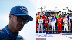 Why Kyle Larson was missing from NASCAR’s group photo ahead of historic Iowa race