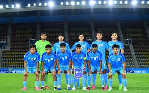 India U17 Men's football team (Image via AIFF Media)