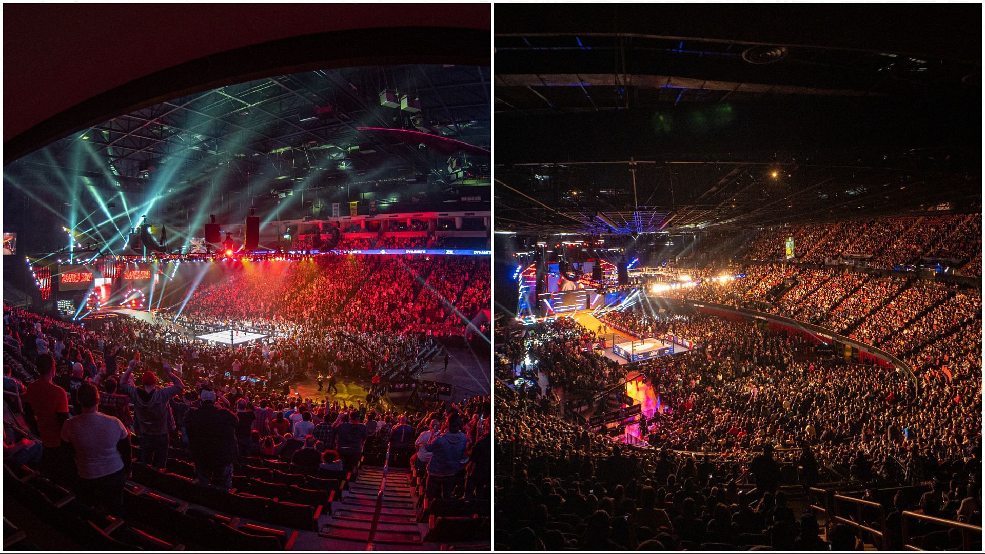 AEW fans pack their local arenas for live Dynamite episodes