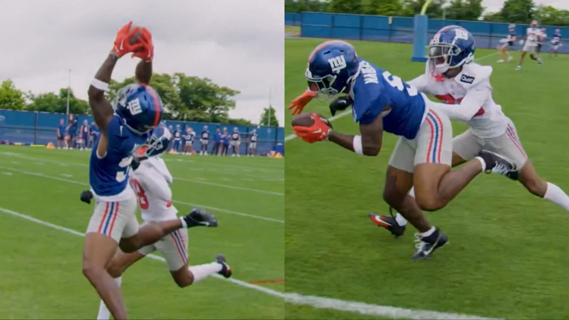 Giants Fans Hype Up Malik Nabers As Rookie WR Makes Sensational Catch ...