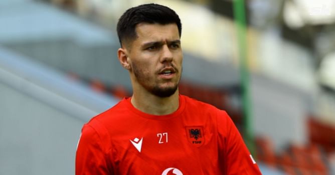 Albania forward Mirlind Daku banned for 2 games after chanting 'F**k Serbs' with a megaphone at Euro 2024