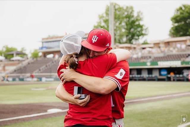 In Photos: Indiana's Ty Bothwell proposes to GF after losing bet to HC ...