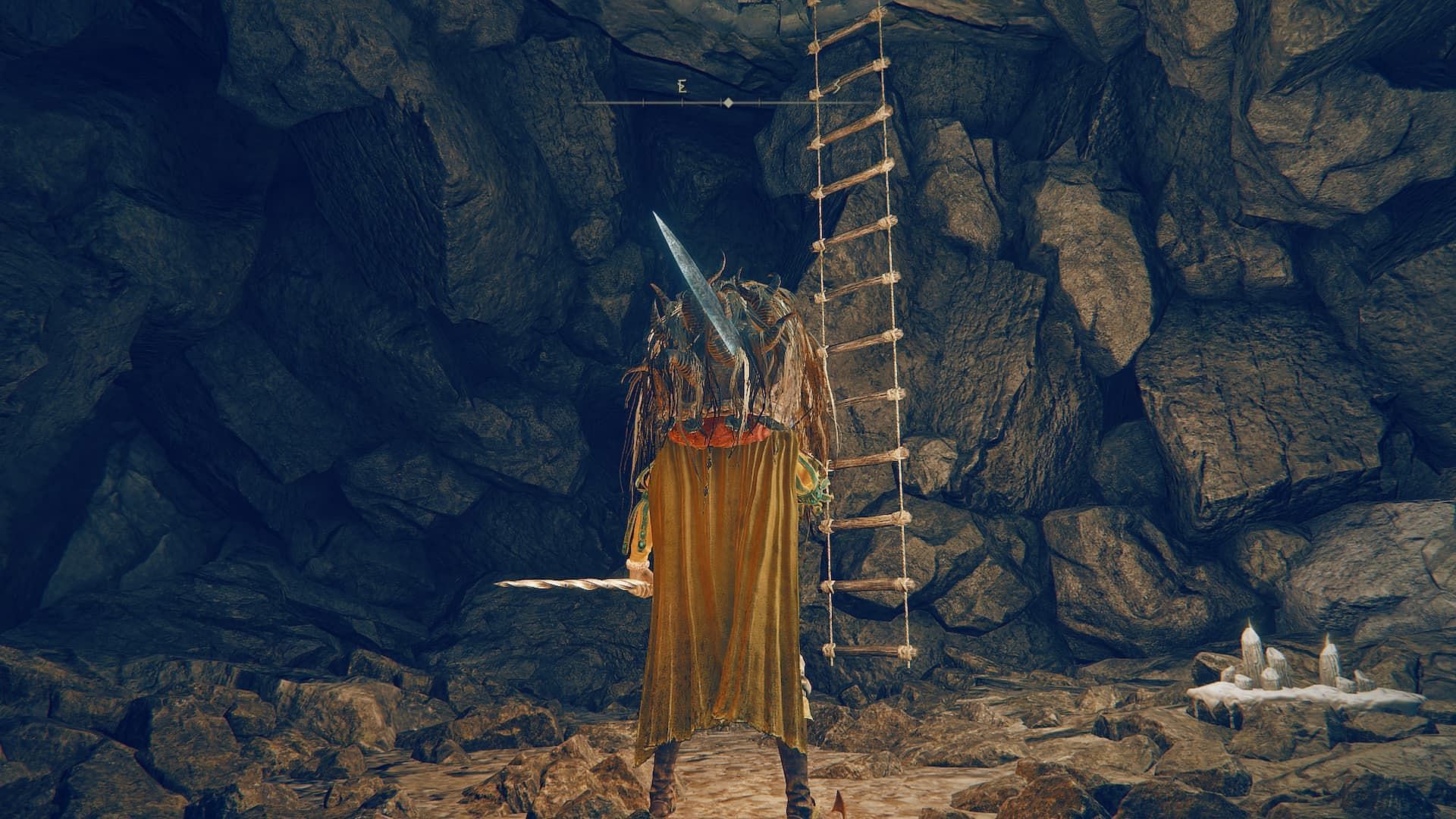 Ladder to the Bonny Village (Image via From Software)