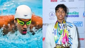 How did Srihari Nataraj and Dhinidhi Desinghu qualify for the Paris Olympics 2024 despite no direct qualification for Indian swimmers?