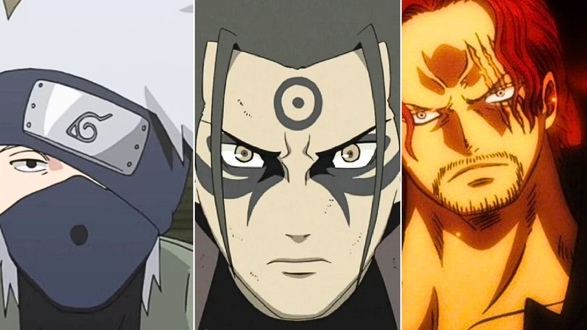 Kakashi Hatake, Hashirama Senju, Shanks 