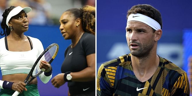 "Serena & Venus Williams didn't linger to have a chat... Grigor Dimitrov was ignoring me completely" - Ex tennis pro laments social cliques on tour
