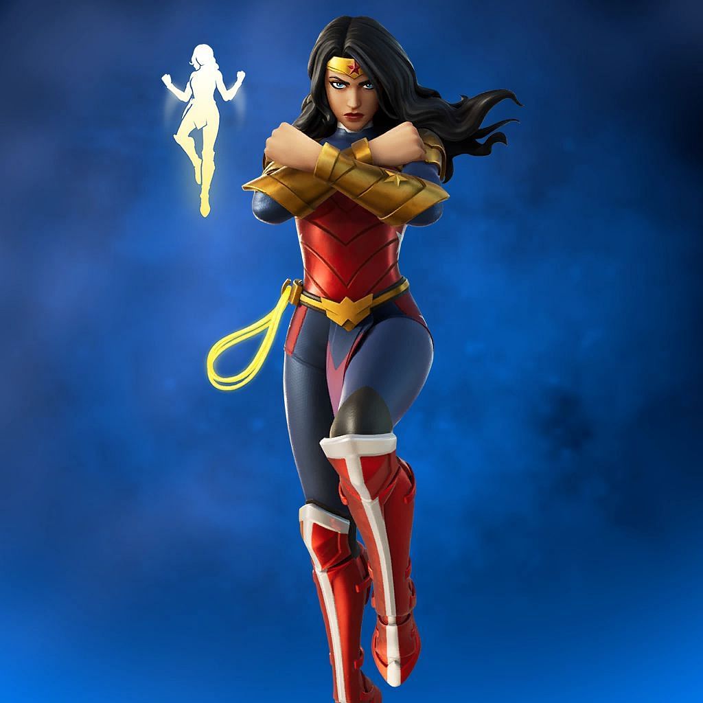 Wonder Woman is definitely one of the best Fortnite Superhero Skins (Image via Epic Games)