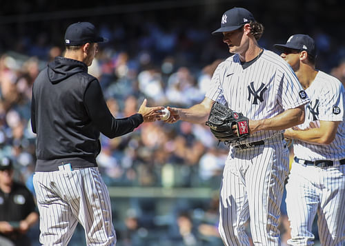 MLB: Cleveland Indians at New York Yankees