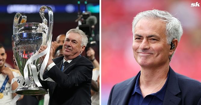 “He’s not a social media coach, he’s a proper coach” - Jose Mourinho pays respect to Carlo Ancelotti after Real Madrid win Champions League