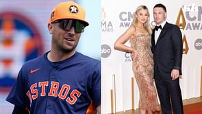 "Take me to the ball game" - Astros star Alex Bregman shares toddler Knox's full-filled day with mum & dad at Minute Maid Park