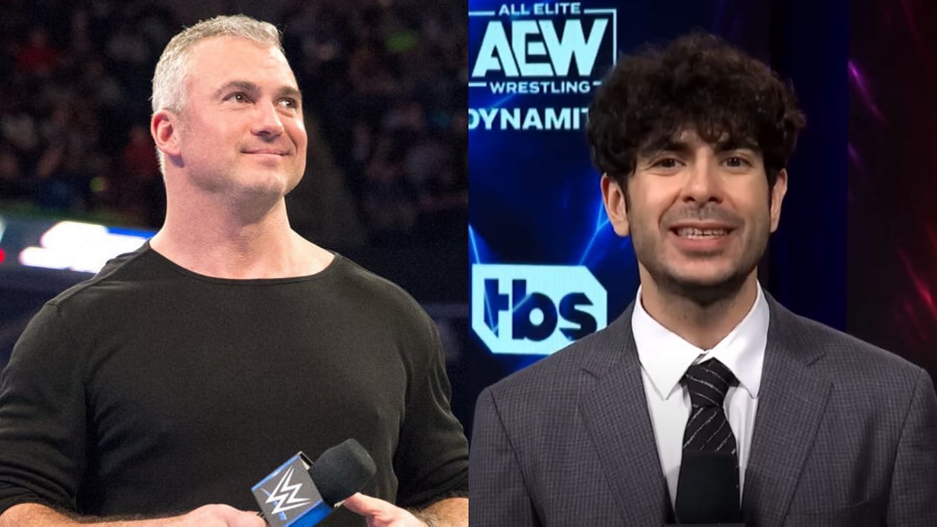 Shane McMahon (left), Tony Khan (right) [Image Credits: WWE.com, AEW YouTube]