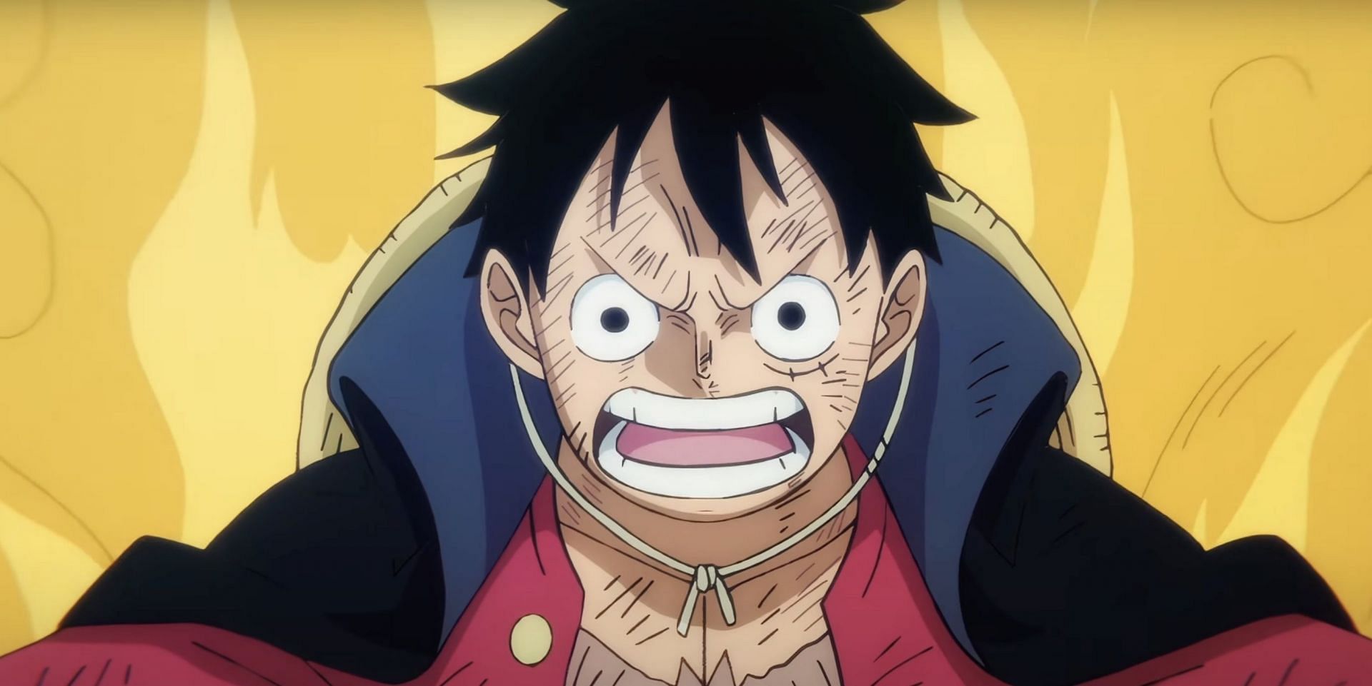 Monkey D. Luffy as seen in anime (Image via Toei Animation)