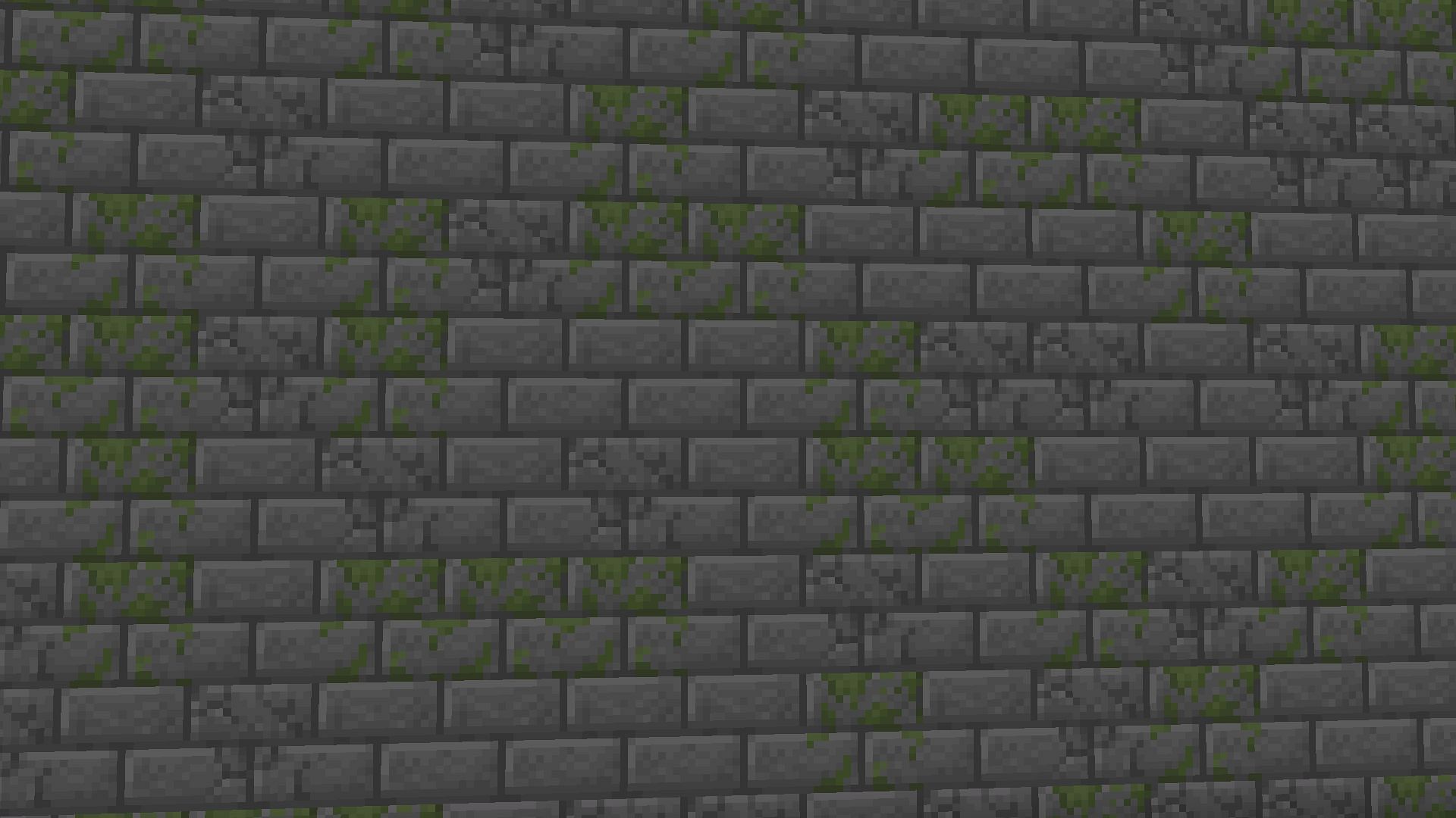A wall of different stone textures (Image via Mojang)